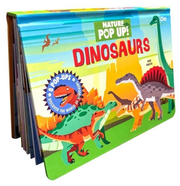 Pop Up Dinosaurs Book for Kids: Explore Jurassic World