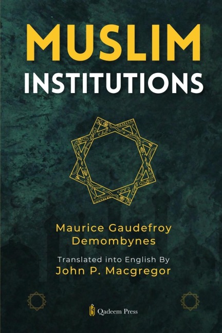 Muslim Institutions
