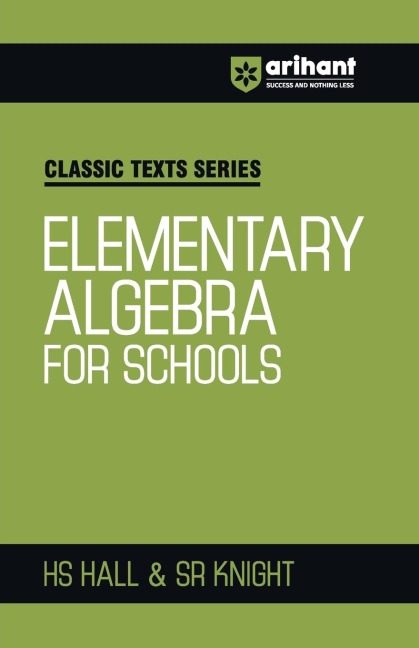 Elementry Algebra for School
