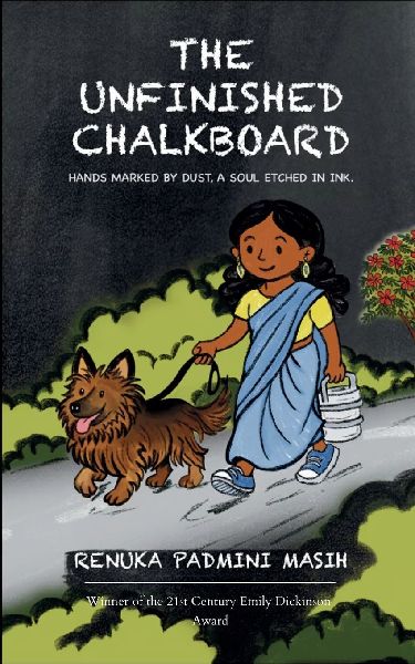 The Unfinished Chalkboard - Hands Marked by Dust, A Soul Etched in Ink.