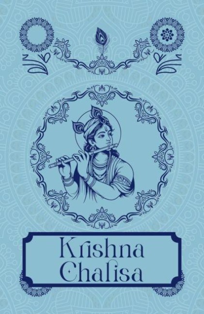 Krishna Chalisa [Premium Hardbound Edition] (In English and Hindi)