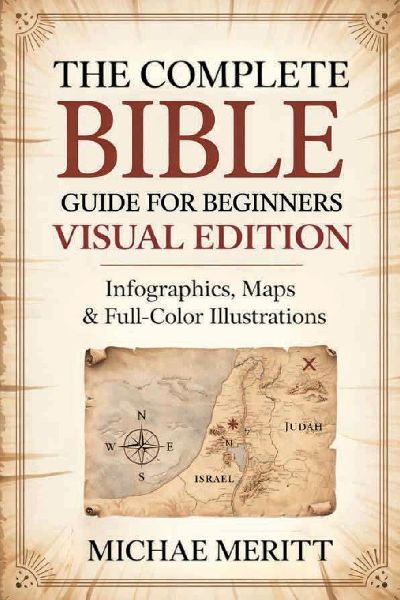 The Complete Bible Guide for Beginners: Visual Edition: Infographics, Maps & Full-Color Illustrations