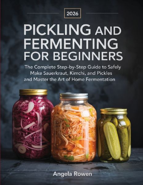 Pickling and Fermenting for Beginners: The Complete Step-by-Step Guide to Safely Make Sauerkraut, Kimchi, and Pickles and Master the Art of Home Fermentation