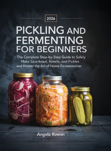 Pickling and Fermenting for Beginners: The Complete Step-by-Step Guide to Safely Make Sauerkraut, Kimchi, and Pickles and Master the Art of Home Fermentation