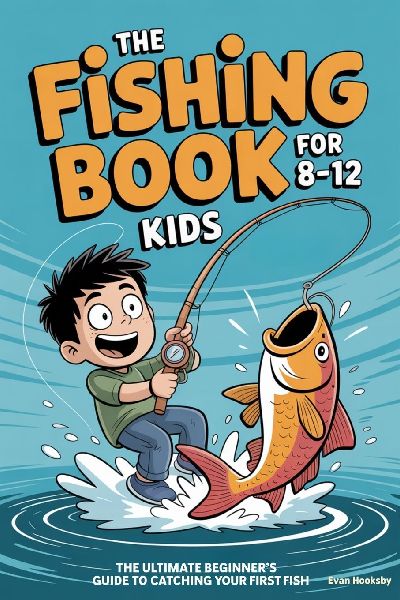 The Fishing Book for Kids 8-12: The Ultimate Beginner's Guide to Catching Your First Fish: A Step-by-Step Handbook on Rods, Reels, Knots, and Bait to Build Confidence and Create Lasting Outdoor Memories