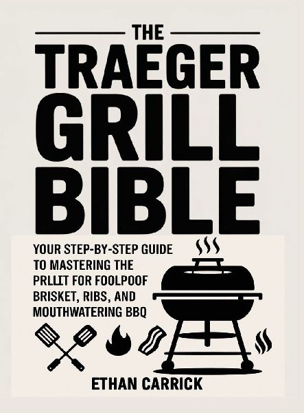 The Traeger Grill Bible: Your Step-by-Step Guide to Mastering the Pellet Grill for Foolproof Brisket, Ribs, and Mouthwatering BBQ.