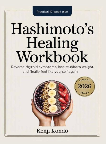 Hashimotos Healing Workbook: The Practical 12-Week Plan to Reverse Thyroid Symptoms, Lose Stubborn Weight, and Finally Feel Like Yourself Again.