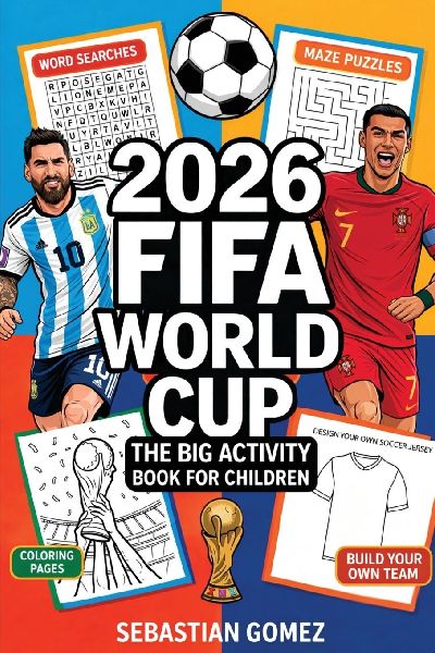 2026 FIFA World Cup - The Big Activity Book for Children: Match Schedules to Fill in, Puzzles, Quizzes & Exciting Facts About Teams and Stars