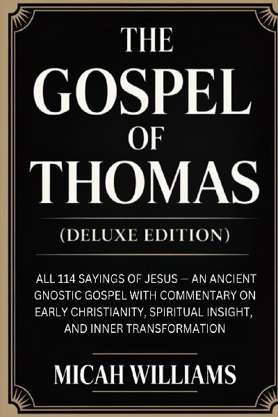 The Gospel of Thomas (Deluxe Edition): All 114 Sayings of Jesus - An Ancient Gnostic Gospel with Commentary on Early Christianity, Spiritual Insight, and Inner Transformation (Bible Apocrypha and Gnostic Gospels Collection) (Grapevine Press)