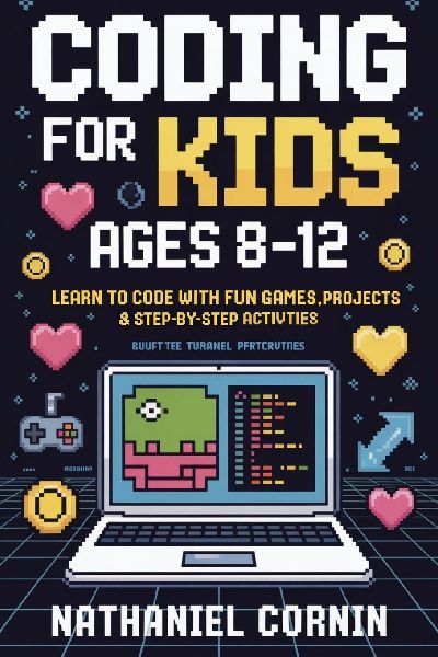 Coding for Kids Ages 8-12: Learn to Code with Fun Games, Projects & Step-by-Step Activities