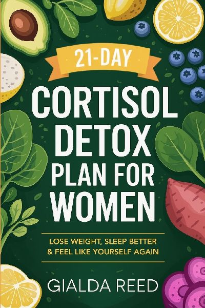 21-Day Cortisol Detox Plan for Women: Lose Weight, Sleep Better & Feel Like Yourself Again