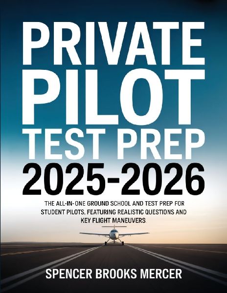 Private Pilot Test Prep 2025-2026: The All-in-One Ground School and Test Prep for Student Pilots, Featuring Realistic Questions and Key Flight Maneuvers