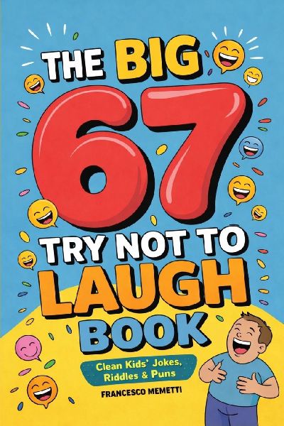 The Big 67 Try Not to Laugh Book: Clean Kids Jokes, Riddles & Puns - Perfect for Parties, Road Trips & Sleepovers