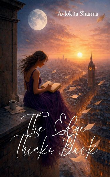 The Edge Thinks Back Words cracked by pain, gathered with trembling hands, and painted across a canvas called Life