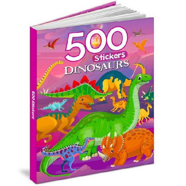 500 Dinosaur Stickers Book