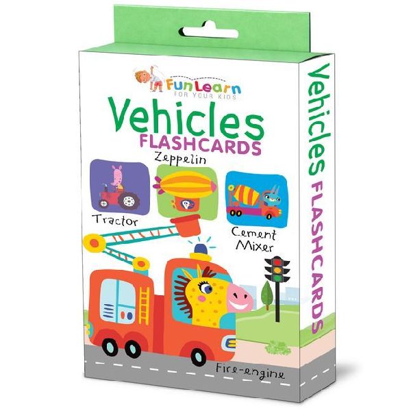 Vehicles Flash Cards
