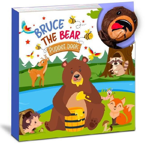 Bruce the Bear - Puppet Book