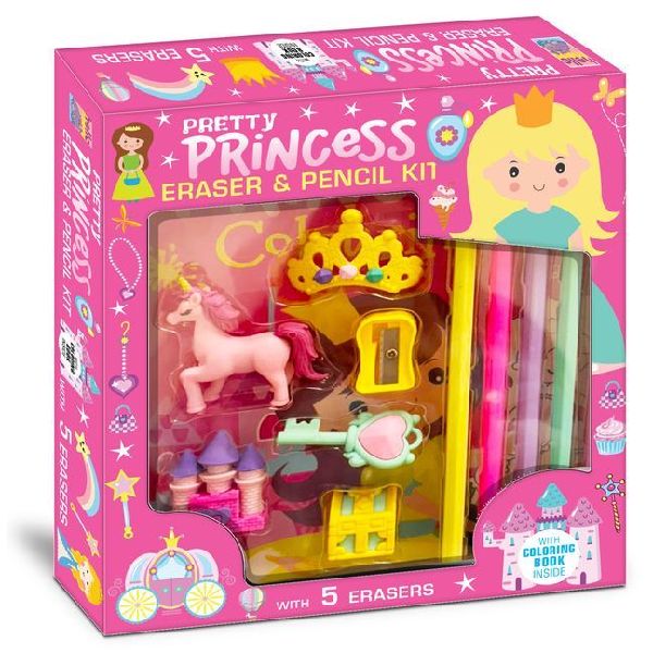 Pretty Princess Eraser & Pencil Kit