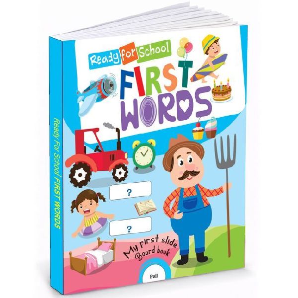 Ready for School First Word Slide Board Book