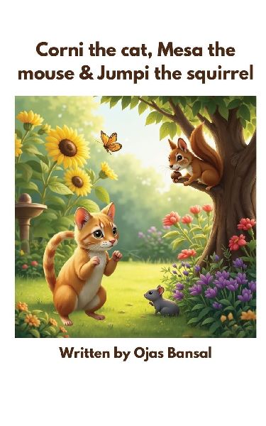 Corni The Cat, Mesa The Mouse And Jumpi The Squirrel