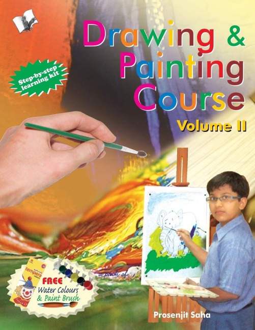 DRAWING & PAINTING COURSE VOLUME - II (FREE Watercolours & Paintbrush)