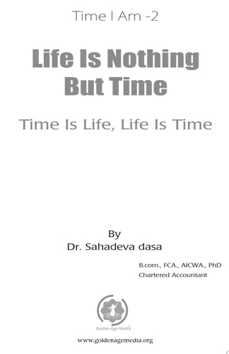 Life Is Nothing But Time (English)