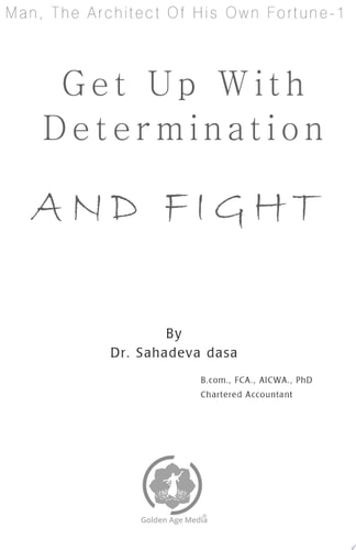 Get Up With Determination And Fight