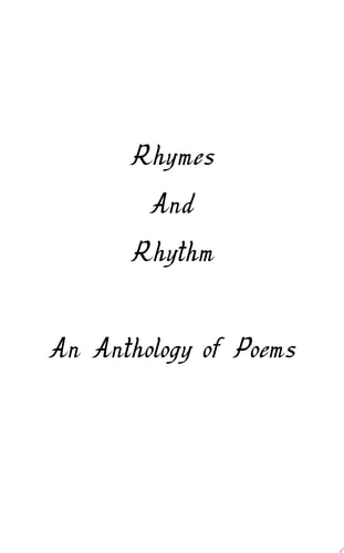 Rhymes and Rhythm