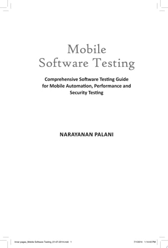 Mobile Software Testing