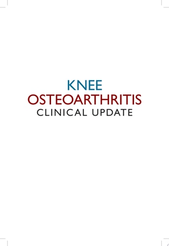 Knee Osteoarthritis Clinical Update