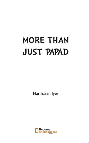 More than Just Papad