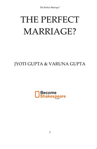 the perfect marriage?
