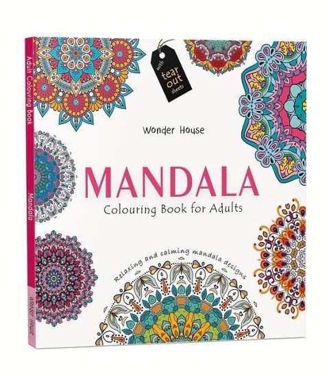 Mandala: Colouring books for Adults with tear out sheets