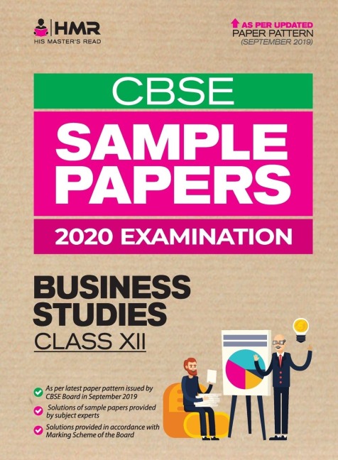 Sample Papers - Business Studies: CBSE Class 12 for 2020 Examination