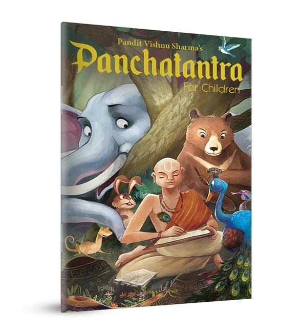 Pandit Vishnu Sharmas Panchatantra for Children: Illustrated Stories (Black and White, Paperback)