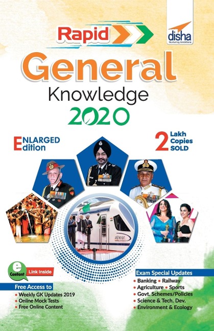 Dishas Rapid General Knowledge 2020 for Competitive Exams 2nd Edition