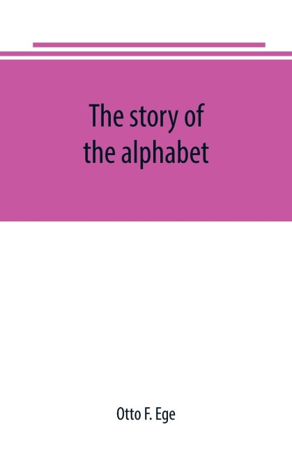 The story of the alphabet