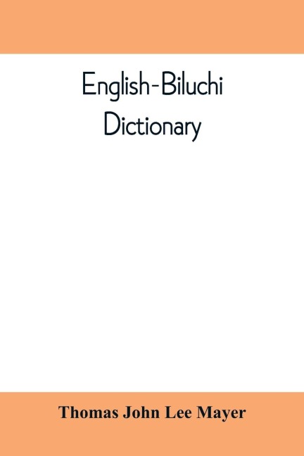 English-Biluchi dictionary