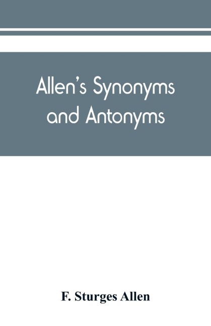 Allens synonyms and antonyms