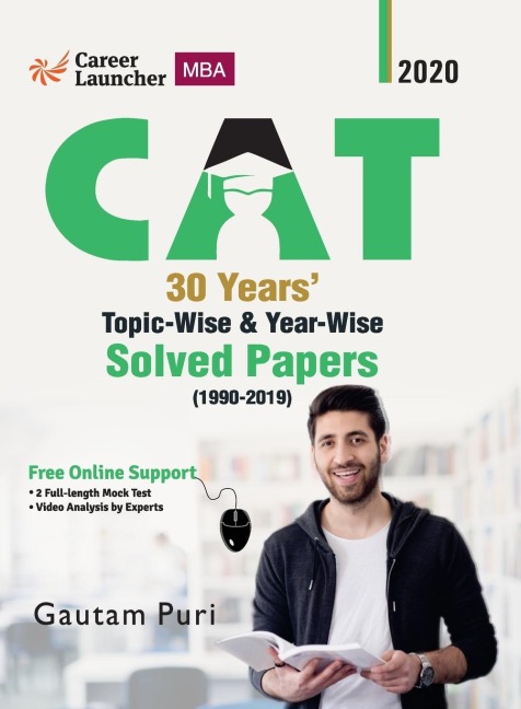 CAT 2020: 30 Years Topic-wise & Year-wise Solved Papers 1990-2019