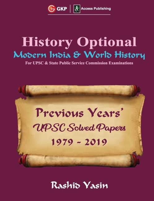 History Optional - Modern India & World History - Previous Years UPSC Solved Papers 1979-2019