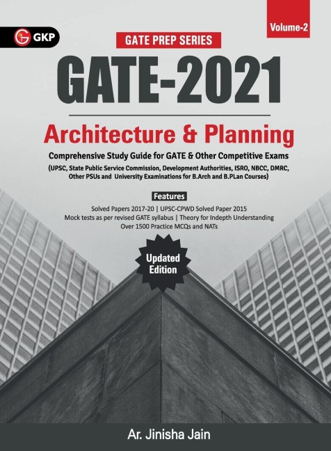 GATE 2021: Architecture & Planning Vol. 2 by Ar. Jinisha Jain