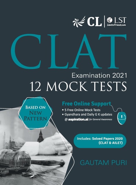 CLAT 2021: 12 Mock Tests
