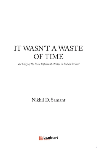 It Wasn't a Waste of Time