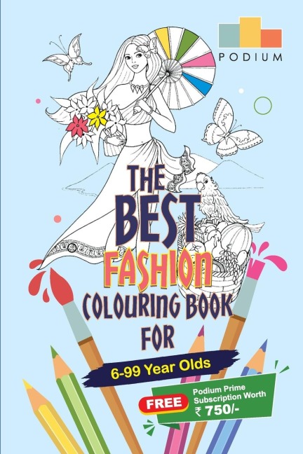 The Best Fashion Colouring Book