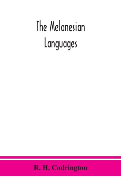 The Melanesian Languages