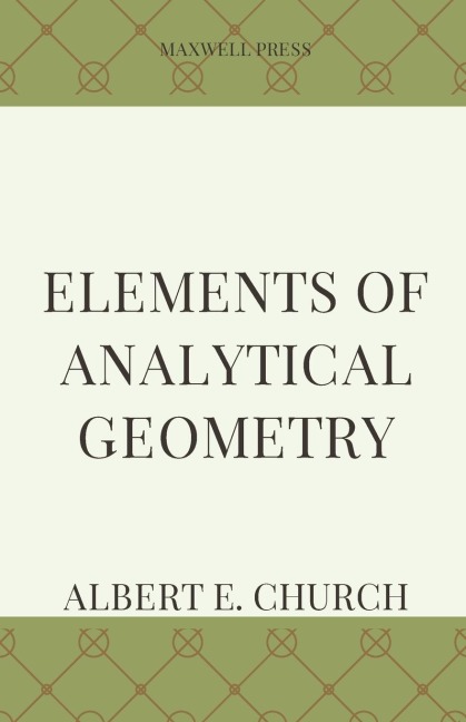 Elements of  Analytical  Geometry