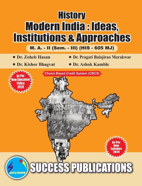 Modern India: Ideas, Institutions and Approaches(M.A,Sem-III) SPPU-Text(English)