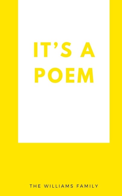 Its a poem