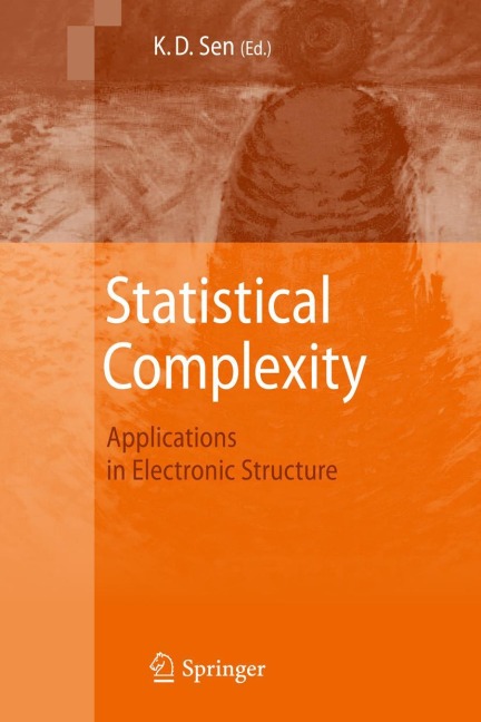 Statistical Complexity: Applications in Electronic Structure